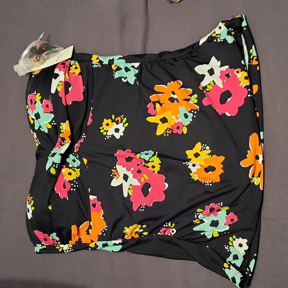 Womens Anne Cole tankini top NWT